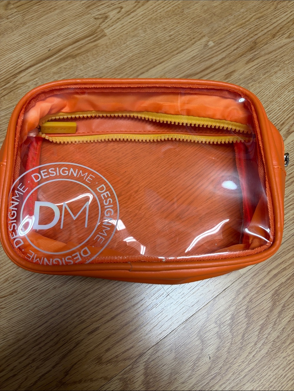 Designer Clear Cosmetics Bag/Travel Pouch